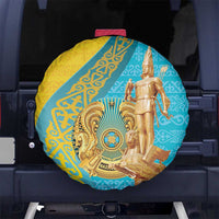 Issyk Mystery Kazakhstan Golden Man Spare Tire Cover - Wonder Print Shop