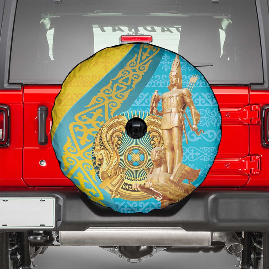 Issyk Mystery Kazakhstan Golden Man Spare Tire Cover - Wonder Print Shop