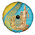 Issyk Mystery Kazakhstan Golden Man Spare Tire Cover - Wonder Print Shop