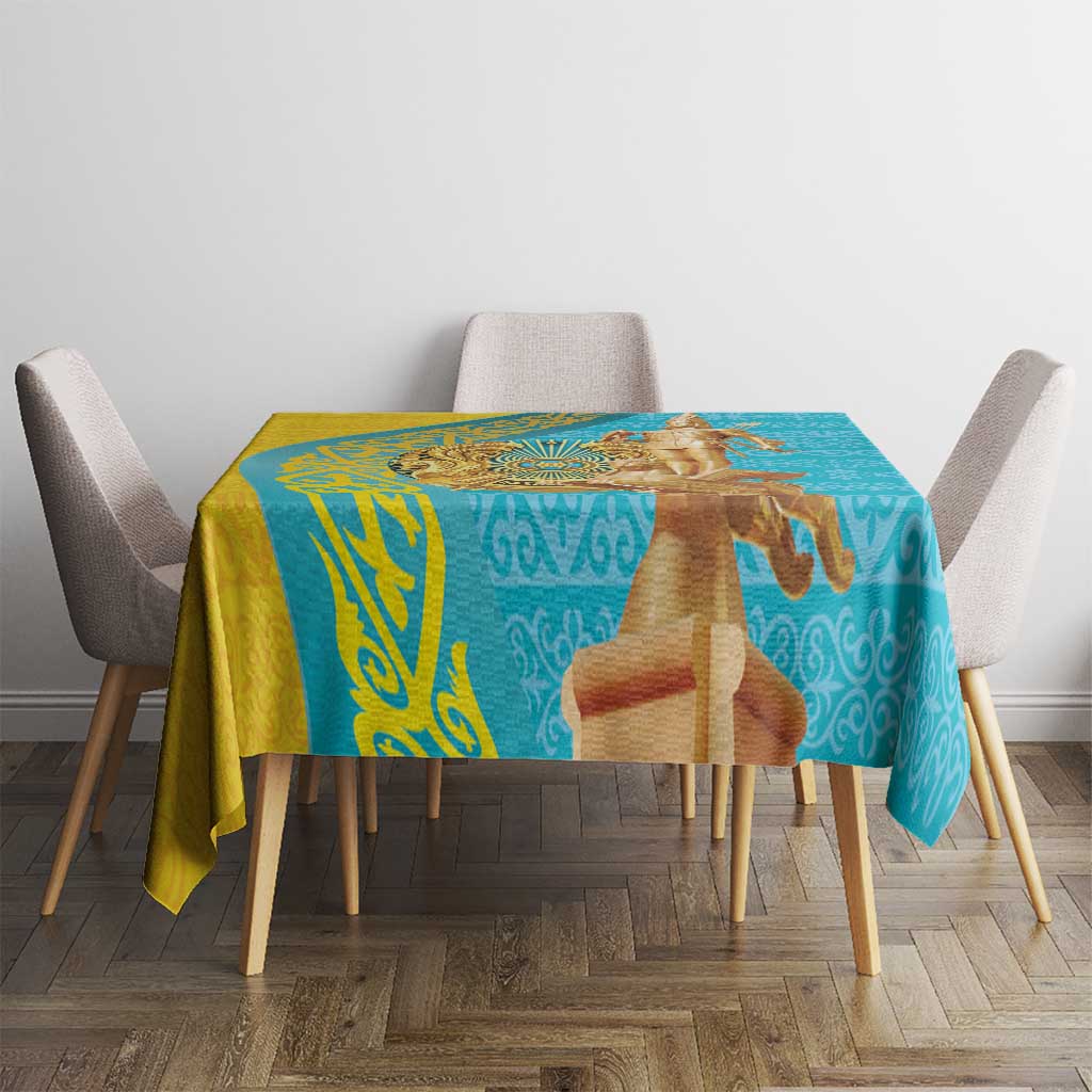 Issyk Mystery Kazakhstan Golden Man Tablecloth - Wonder Print Shop