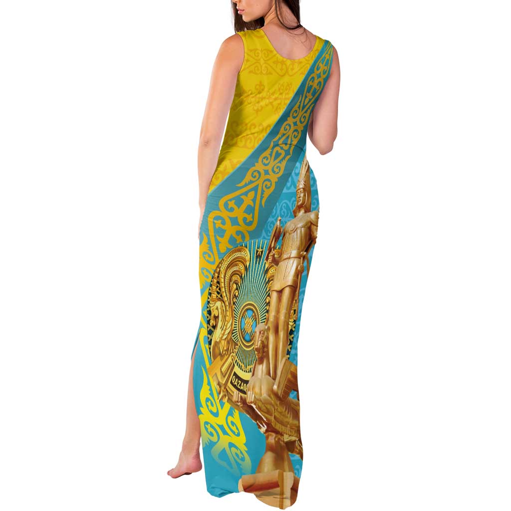 Issyk Mystery Kazakhstan Golden Man Tank Maxi Dress - Wonder Print Shop