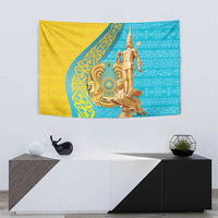 Issyk Mystery Kazakhstan Golden Man Tapestry - Wonder Print Shop