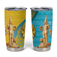 Issyk Mystery Kazakhstan Golden Man Tumbler Cup - Wonder Print Shop