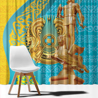 Issyk Mystery Kazakhstan Golden Man Window Curtain - Wonder Print Shop