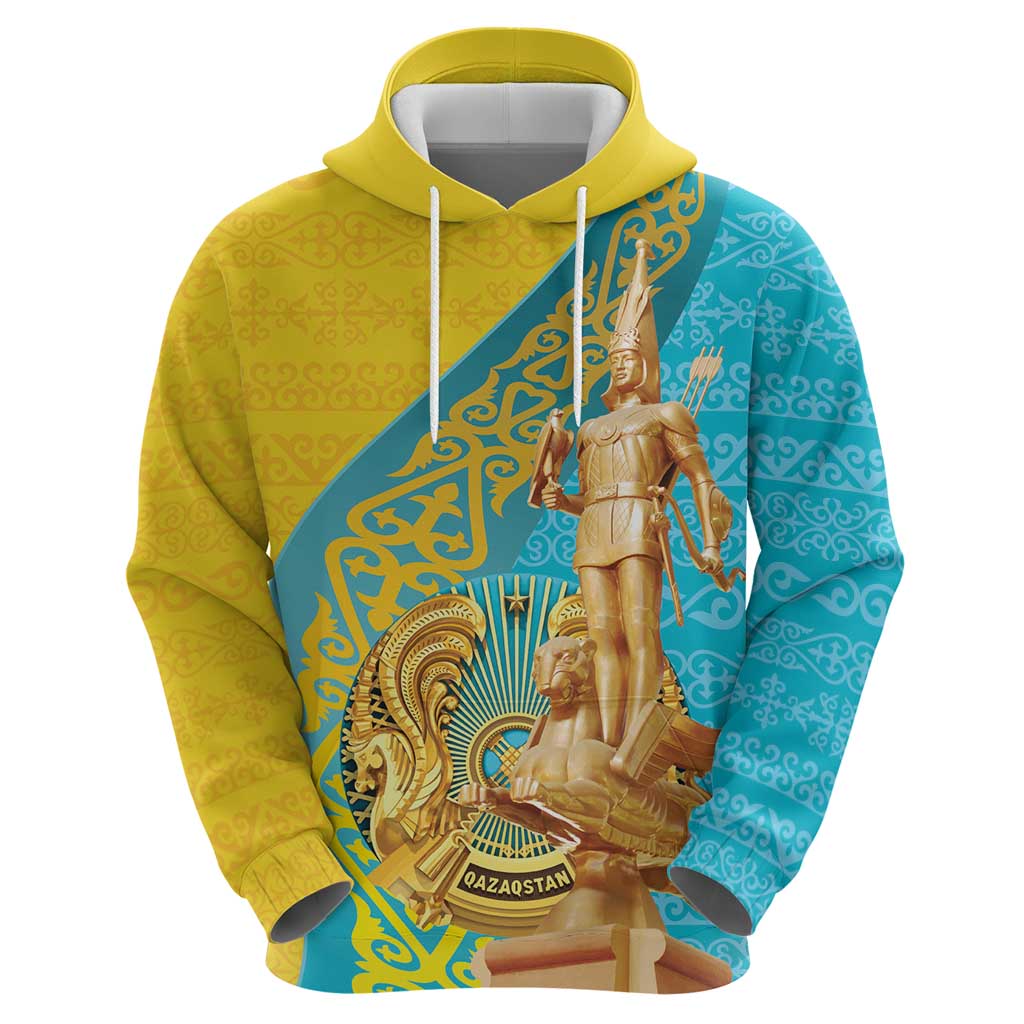 Issyk Mystery Kazakhstan Golden Man Zip Hoodie - Wonder Print Shop