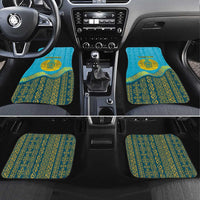 Kazakhstan Independence Day Personalized Car Mats 16 December with Kazakh Pattern LT9 - Wonder Print Shop