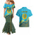 Kazakhstan Independence Day Personalized Couples Matching Mermaid Dress and Hawaiian Shirt 16 December with Kazakh Pattern LT9 - Wonder Print Shop