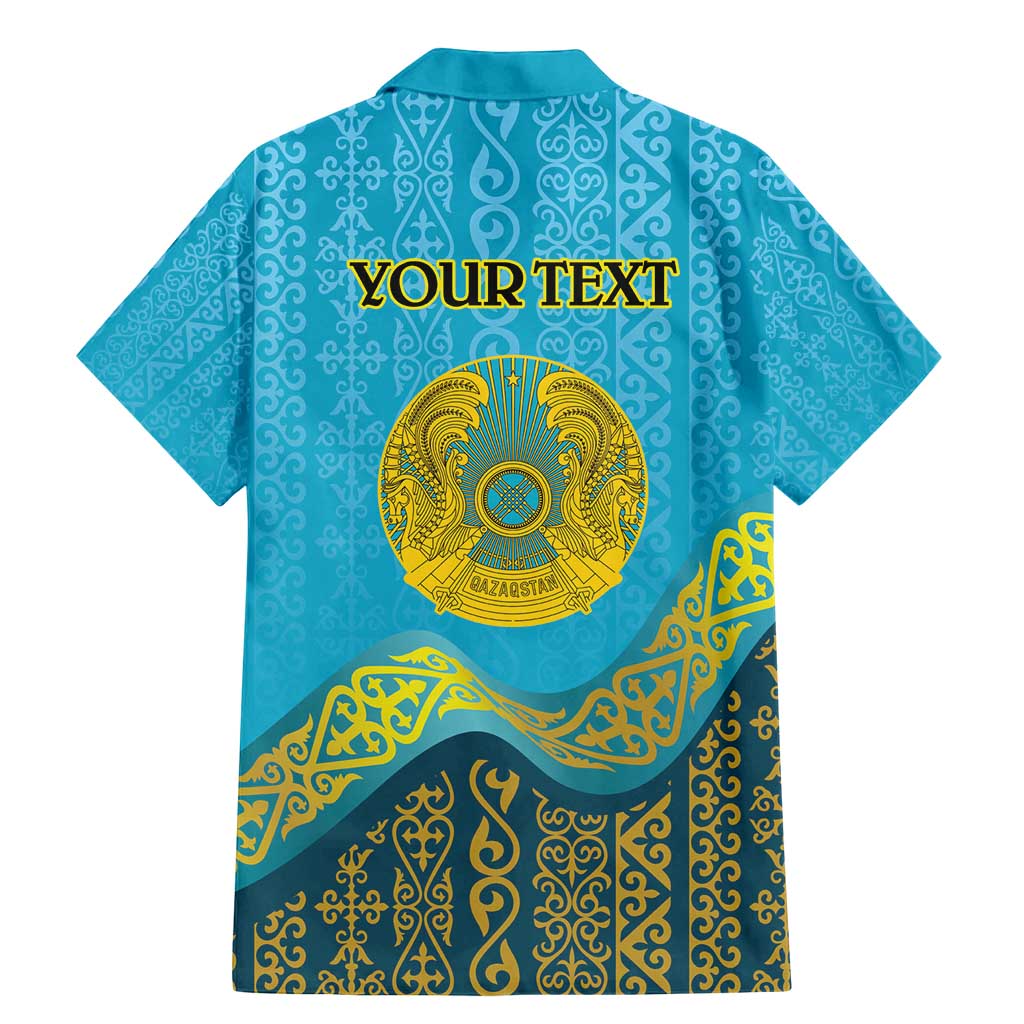 Kazakhstan Independence Day Personalized Family Matching Mermaid Dress and Hawaiian Shirt 16 December with Kazakh Pattern LT9 - Wonder Print Shop