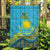Kazakhstan Independence Day Personalized Garden Flag 16 December with Kazakh Pattern - Wonder Print Shop