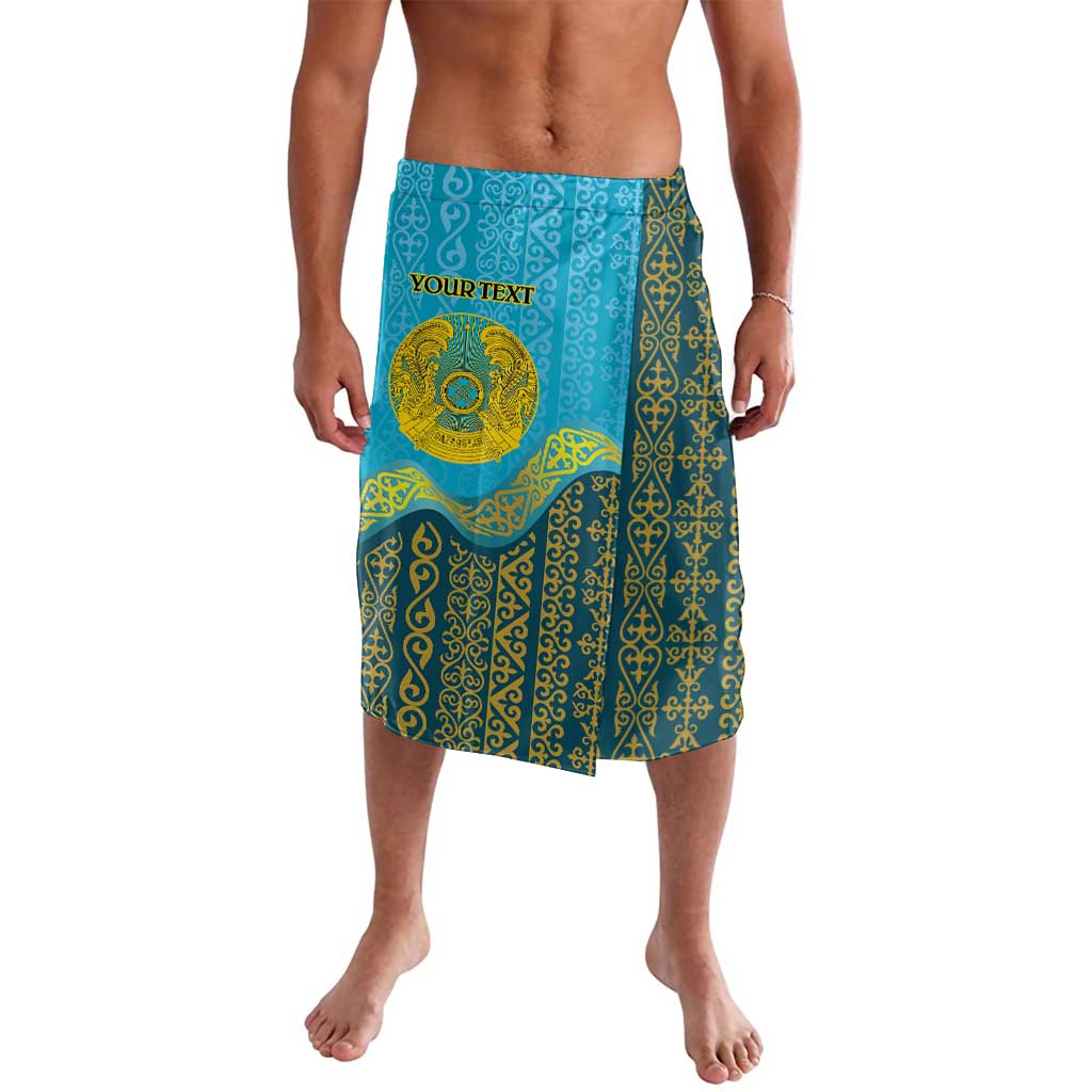 Kazakhstan Independence Day Personalized Lavalava 16 December with Kazakh Pattern - Wonder Print Shop