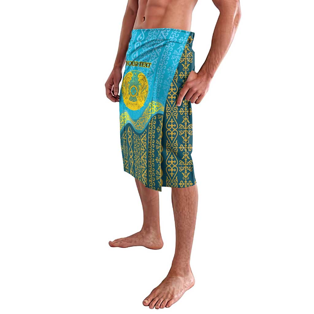 Kazakhstan Independence Day Personalized Lavalava 16 December with Kazakh Pattern - Wonder Print Shop