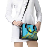 Kazakhstan Independence Day Personalized Shoulder Handbag 16 December with Kazakh Pattern