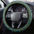Kazakhstan Independence Day Steering Wheel Cover 16 December with Kazakh Pattern - Wonder Print Shop