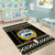 Kuwait Hawk of Quraish With Al Sadu Pattern Personalized Area Rug LT9 - Wonder Print Shop