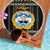Kuwait Hawk of Quraish With Al Sadu Pattern Personalized Beach Blanket LT9 - Wonder Print Shop