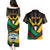 Kuwait Hawk of Quraish With Al Sadu Pattern Personalized Couples Matching Puletasi and Hawaiian Shirt LT9 - Wonder Print Shop