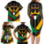 Kuwait Hawk of Quraish With Al Sadu Pattern Personalized Family Matching Long Sleeve Bodycon Dress and Hawaiian Shirt LT9 - Wonder Print Shop