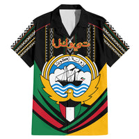 Kuwait Hawk of Quraish With Al Sadu Pattern Personalized Family Matching Mermaid Dress and Hawaiian Shirt LT9 - Wonder Print Shop