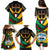 Kuwait Hawk of Quraish With Al Sadu Pattern Personalized Family Matching Puletasi and Hawaiian Shirt - Wonder Print Shop