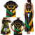 Kuwait Hawk of Quraish With Al Sadu Pattern Personalized Family Matching Tank Maxi Dress and Hawaiian Shirt - Wonder Print Shop