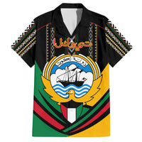 Kuwait Hawk of Quraish With Al Sadu Pattern Personalized Family Matching Tank Maxi Dress and Hawaiian Shirt - Wonder Print Shop