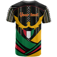 Kuwait Hawk of Quraish With Al Sadu Pattern Personalized T Shirt - Wonder Print Shop