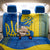 Ukraine Ukraine Folk Patterns Unity Day Personalized Back Car Seat Cover