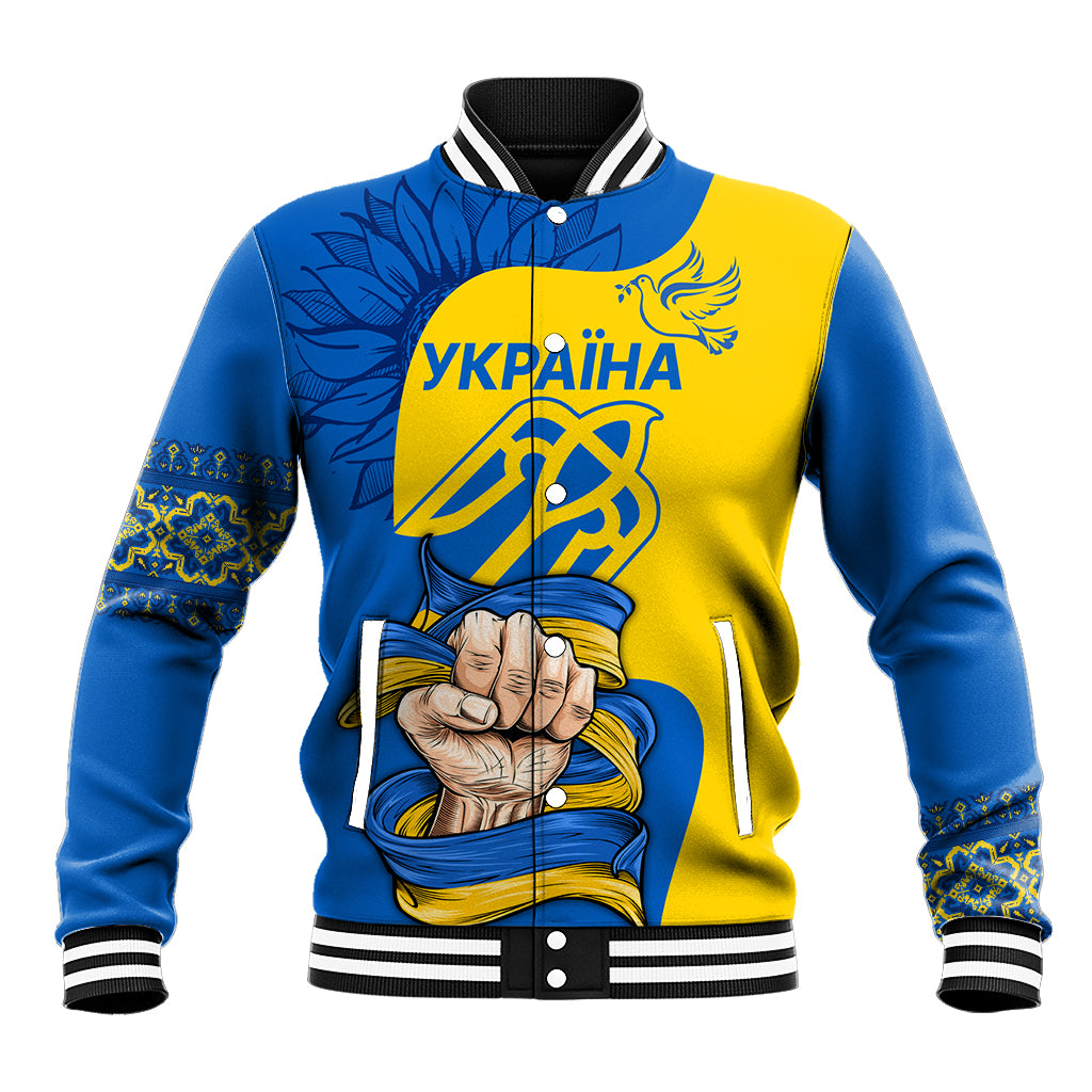 Ukraine Ukraine Folk Patterns Unity Day Personalized Baseball Jacket LT9 - Wonder Print Shop