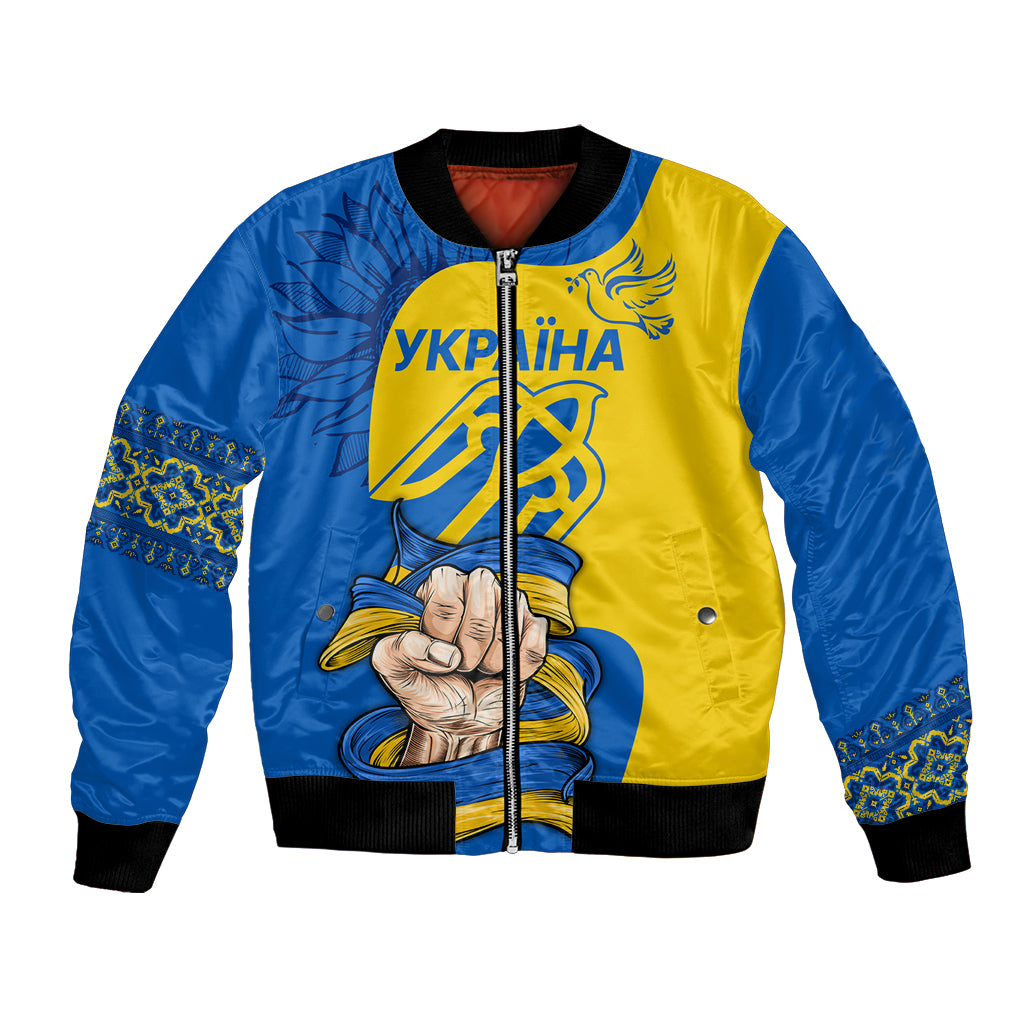 Ukraine Ukraine Folk Patterns Unity Day Personalized Bomber Jacket LT9 - Wonder Print Shop