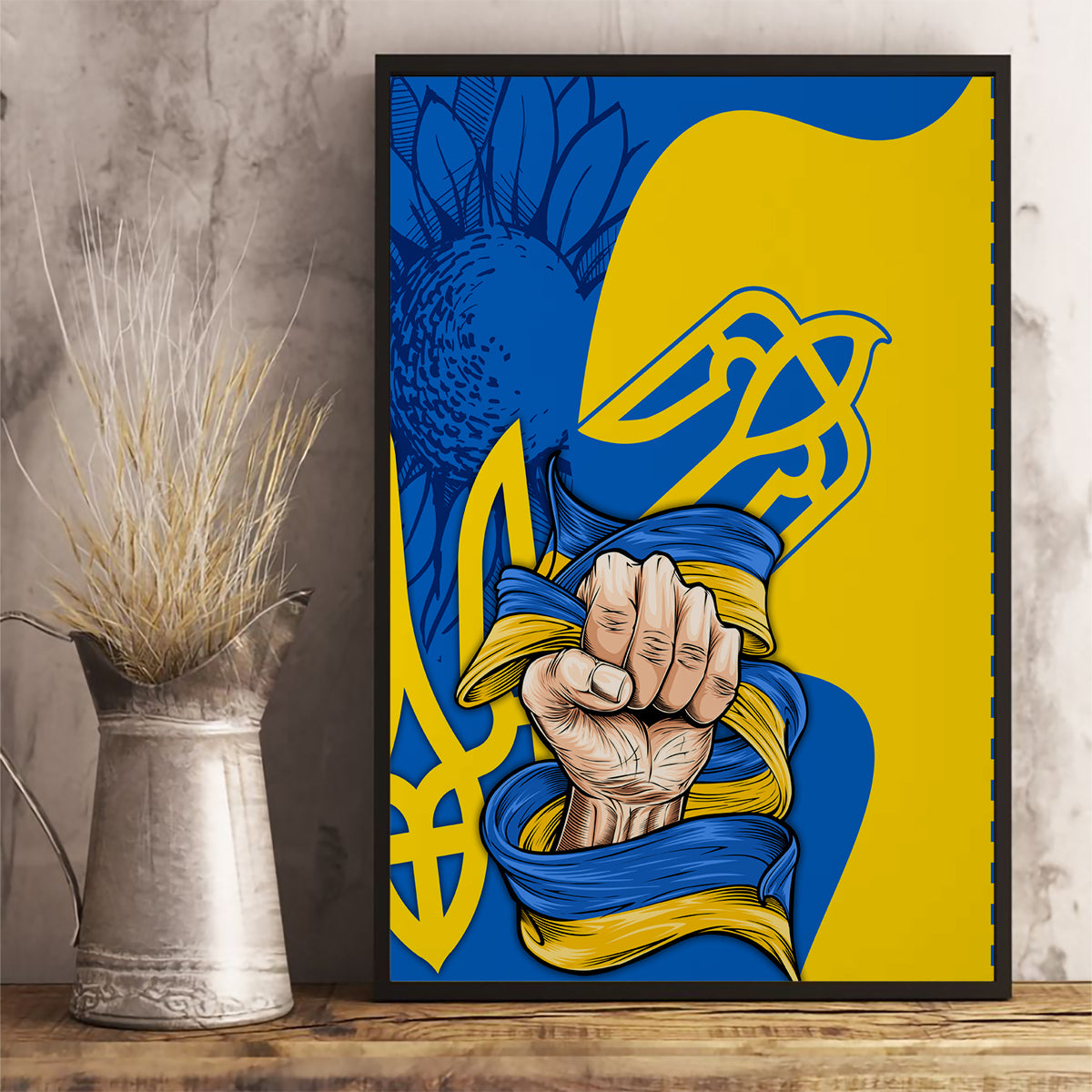Ukraine Ukraine Folk Patterns Unity Day Personalized Canvas Wall Art LT9 - Wonder Print Shop