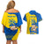 Ukraine Ukraine Folk Patterns Unity Day Personalized Couples Matching Off Shoulder Short Dress and Hawaiian Shirt LT9 - Wonder Print Shop