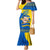 Ukraine Ukraine Folk Patterns Unity Day Personalized Family Matching Mermaid Dress and Hawaiian Shirt LT9 - Wonder Print Shop