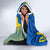 Ukraine Ukraine Folk Patterns Unity Day Personalized Hooded Blanket