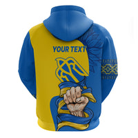 Ukraine Ukraine Folk Patterns Unity Day Personalized Hoodie - Wonder Print Shop