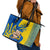 Ukraine Ukraine Folk Patterns Unity Day Personalized Leather Tote Bag