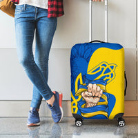 Ukraine Ukraine Folk Patterns Unity Day Personalized Luggage Cover - Wonder Print Shop