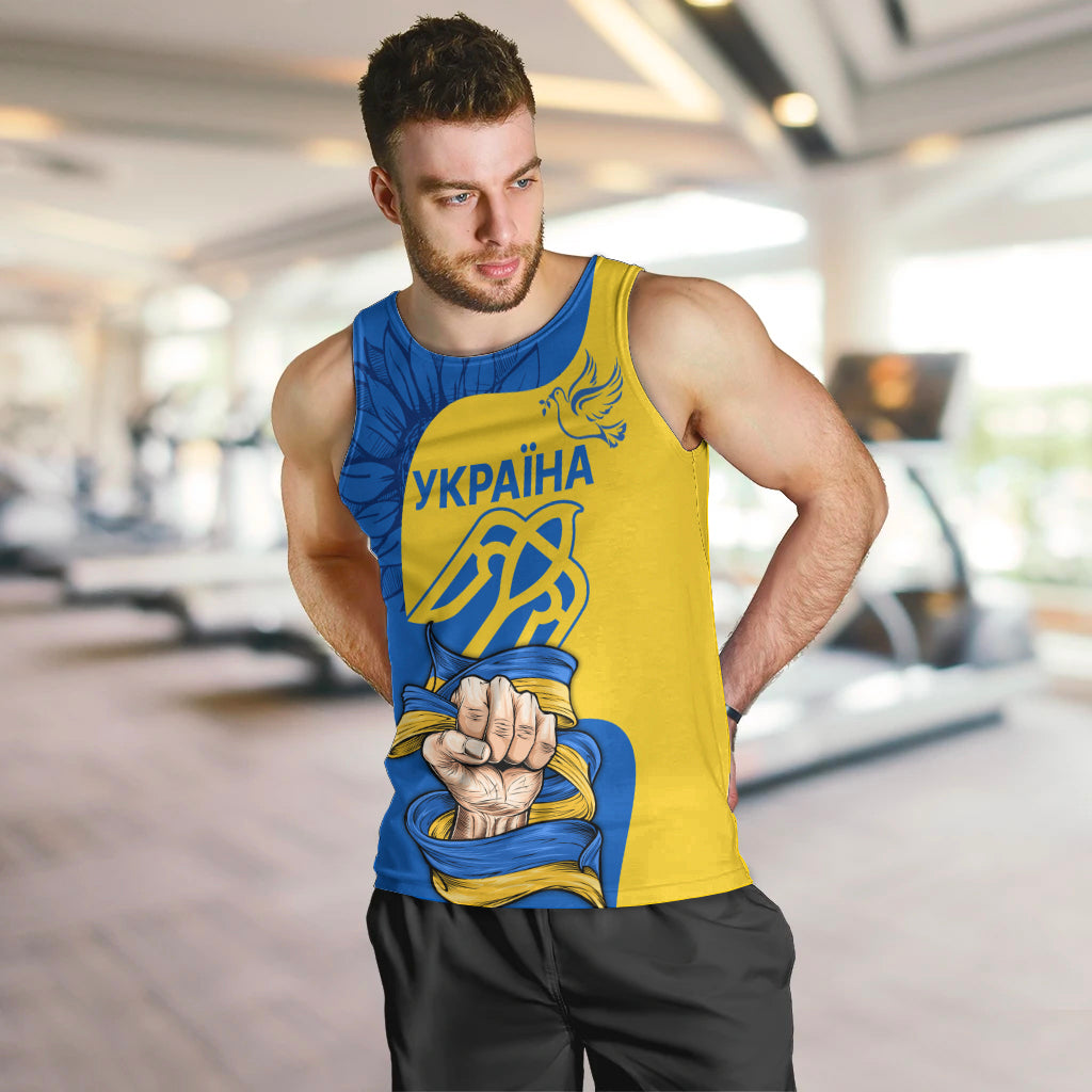 Ukraine Ukraine Folk Patterns Unity Day Personalized Men Tank Top - Wonder Print Shop