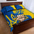 Ukraine Ukraine Folk Patterns Unity Day Personalized Quilt Bed Set