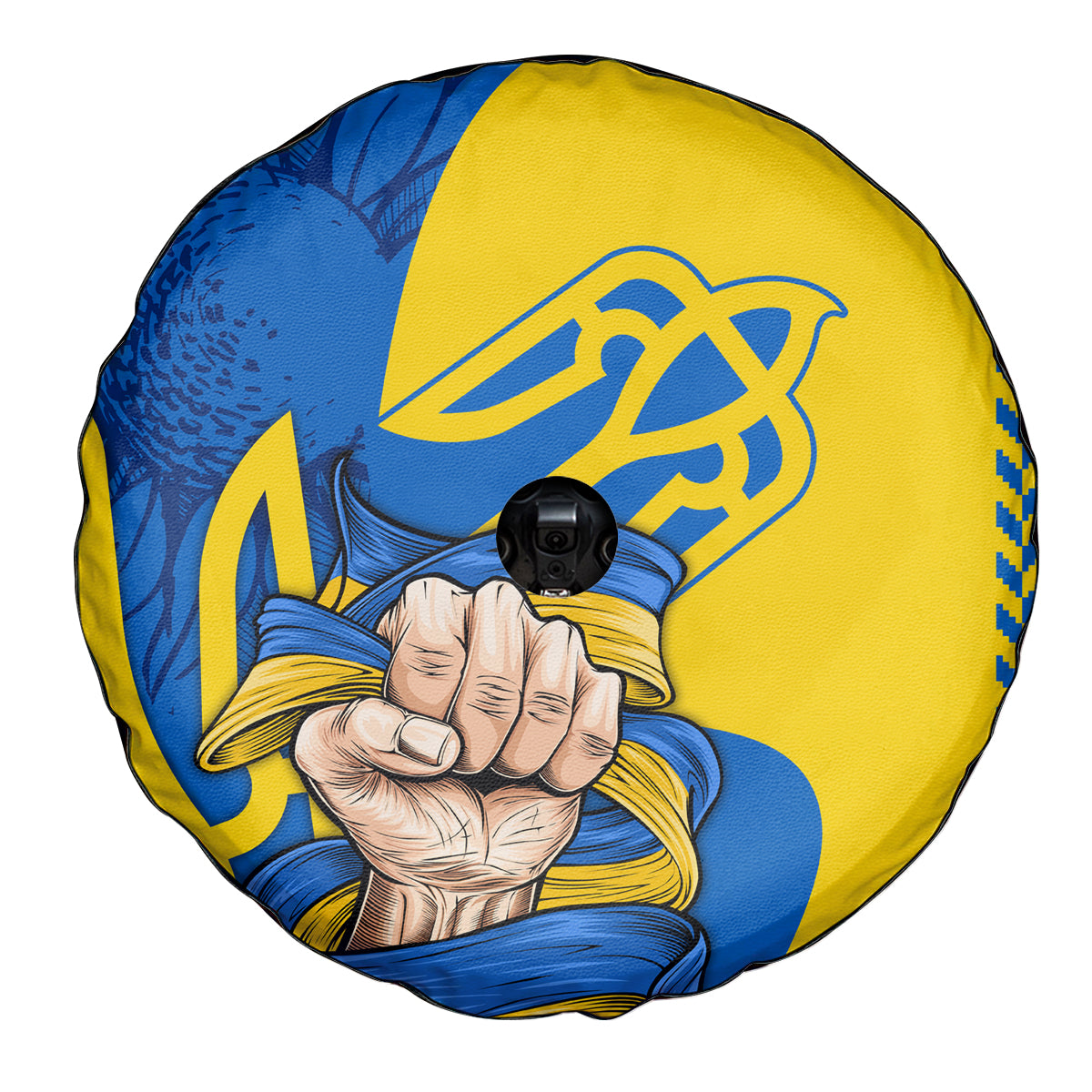 Ukraine Ukraine Folk Patterns Unity Day Personalized Spare Tire Cover - Wonder Print Shop