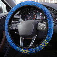 Ukraine Ukraine Folk Patterns Unity Day Personalized Steering Wheel Cover - Wonder Print Shop