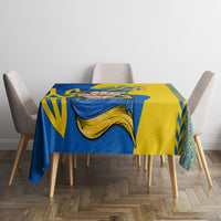 Ukraine Ukraine Folk Patterns Unity Day Personalized Tablecloth - Wonder Print Shop