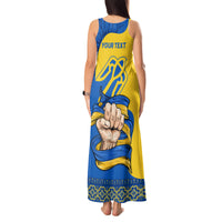 Ukraine Ukraine Folk Patterns Unity Day Personalized Tank Maxi Dress - Wonder Print Shop