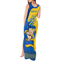 Ukraine Ukraine Folk Patterns Unity Day Personalized Tank Maxi Dress - Wonder Print Shop