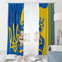 Ukraine Ukraine Folk Patterns Unity Day Personalized Window Curtain - Wonder Print Shop