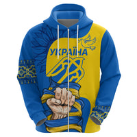 Ukraine Ukraine Folk Patterns Unity Day Personalized Zip Hoodie - Wonder Print Shop