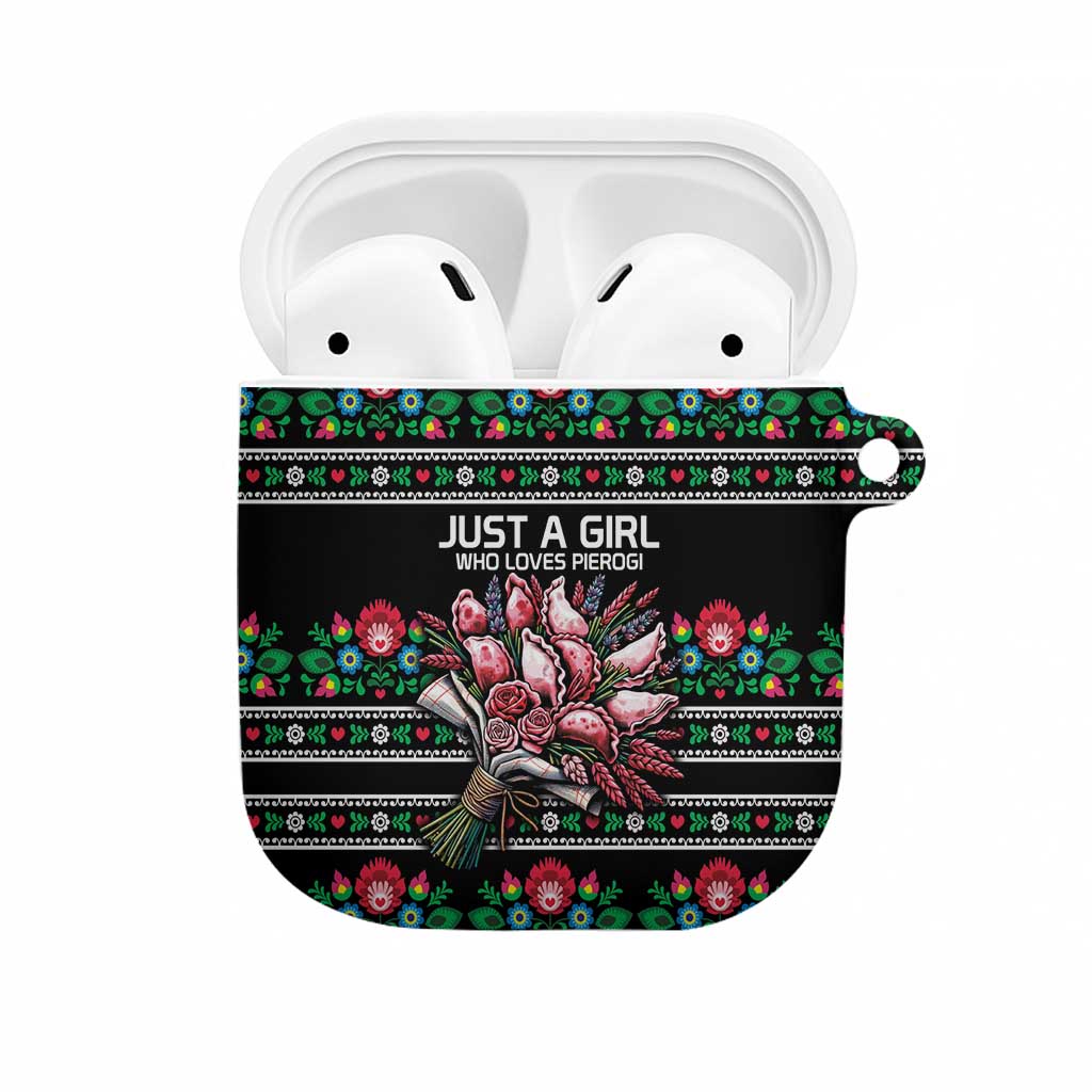 Pink Pierogi Flowers Over Dumplings AirPods Case