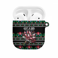 Pink Pierogi Flowers Over Dumplings AirPods Case