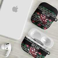Pink Pierogi Flowers Over Dumplings AirPods Case