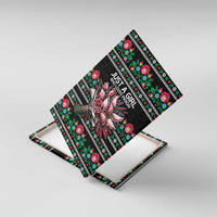 Pink Pierogi Flowers Over Dumplings Canvas Wall Art