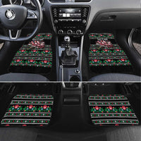Pink Pierogi Flowers Over Dumplings Car Mats